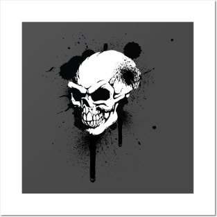 SKULL BLOTCH Posters and Art